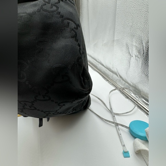 Gucci-Authentic-Canvas Hobo with Monogram GG logo - Double Pocket - Picture 10 of 15